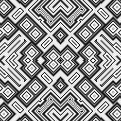 Black and white seamless abstract texture N22