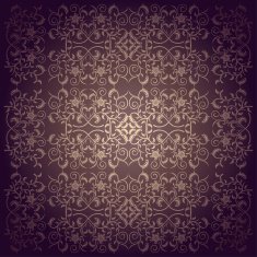 Flowers baroque background N11