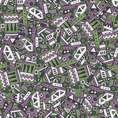 Ethnic seamless pattern Vector illustration N7