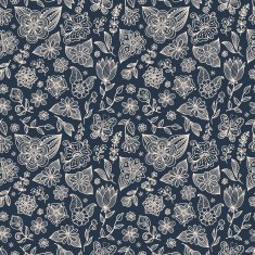 Seamless Floral Pattern N758