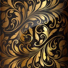 Floral Retro Background for Vintage Design N320