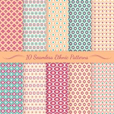Tribal seamless patterns