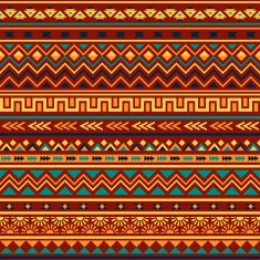 Ethnic seamless pattern N61