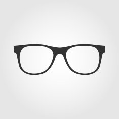 glasses icon flat design N3
