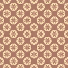 Tea abstract vector seamless patterns (tiling swatch) N2