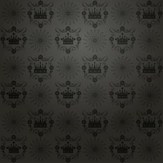 Retro Wallpaper Old Background for Design Black 1