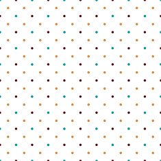 Seamless retro polka dots background on white N4
