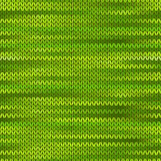 Style Seamless Knitted Melange Pattern Green Color Vector Illus N2