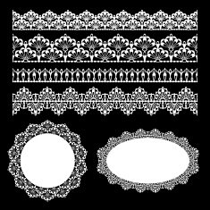 Seamless lace set