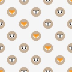 animals pattern N9