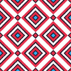 seamless scribble rhombus pattern N3