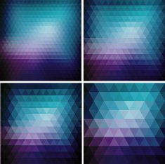 Abstract retro triangle background N10