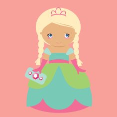 Cute girl princess N2