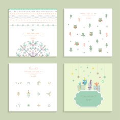 Christmas and New Year's Cards Collection N3