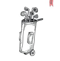 Golf Equipment icon vector illustration N3
