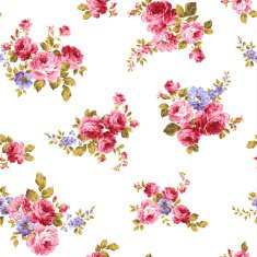 Pattern of rose N33