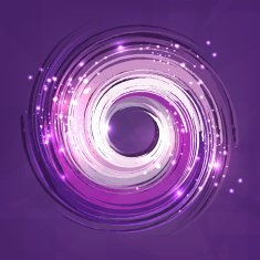 Shiny beautiful abstract design