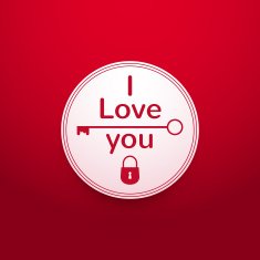 Valentine's Day typography vector illustration N24