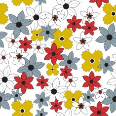 Seamless Floral Pattern N761
