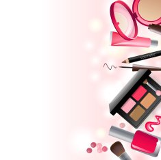 Glamorous make-up background N3