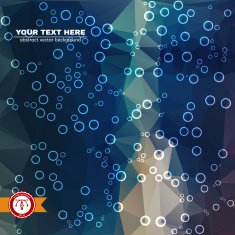Abstract Colorful Triangles Background Vector N175
