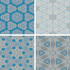 set of abstrack blue cloud and snow seamless colorful background N12