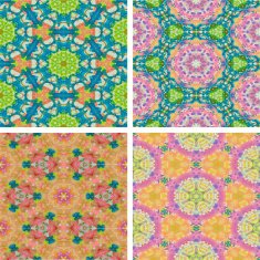 set of abstrack seamless colorful background N33