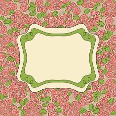 vintage floral background N15