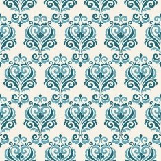 seamless damask pattern N35