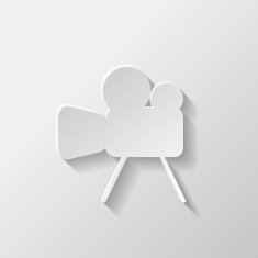 Video camera icon Media symbol N8