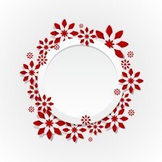 Decorative Red Flowers N5