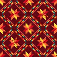 Tribal abstract seamless pattern aztec geometric background N2