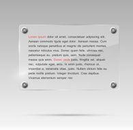 Realistic Glass Frames Vector Illustration N26