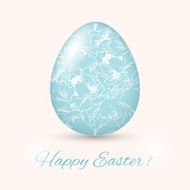 Easter Egg card Vector illustration N4