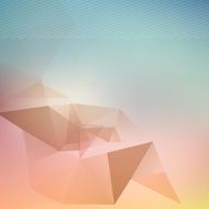 Abstract Blurry Hipster Background With triangles N19