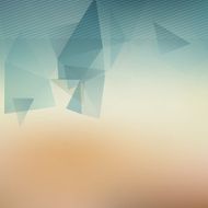 Abstract Blurry Hipster Background With triangles N20
