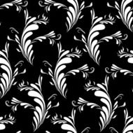 Pattern With Abstract Feathers