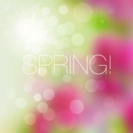 Spring abstract background N2