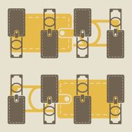 seamless background purse money N38