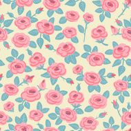 Seamless pattern of roses N3