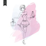 fashion illustration girls N11