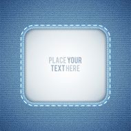 denim frame