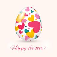 Easter Egg card Vector illustration N5