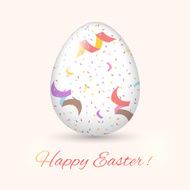 Easter Egg card Vector illustration N6