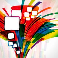 Multicolor abstract bright background Elements for design N11