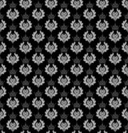 black wallpaper in old style N107