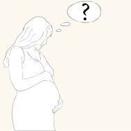 Pregnant woman questionning N2