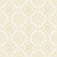 Seamless decorative contour pattern
