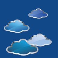 The clouds