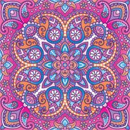 Vector kerchief paisley pattern